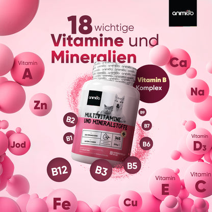 Multivitamine & Mineralstoffe für Hunde und Katzen