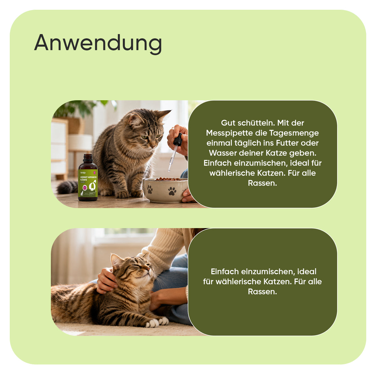 Wermut Advanced Flüssigkeit für Katzen 120 ml