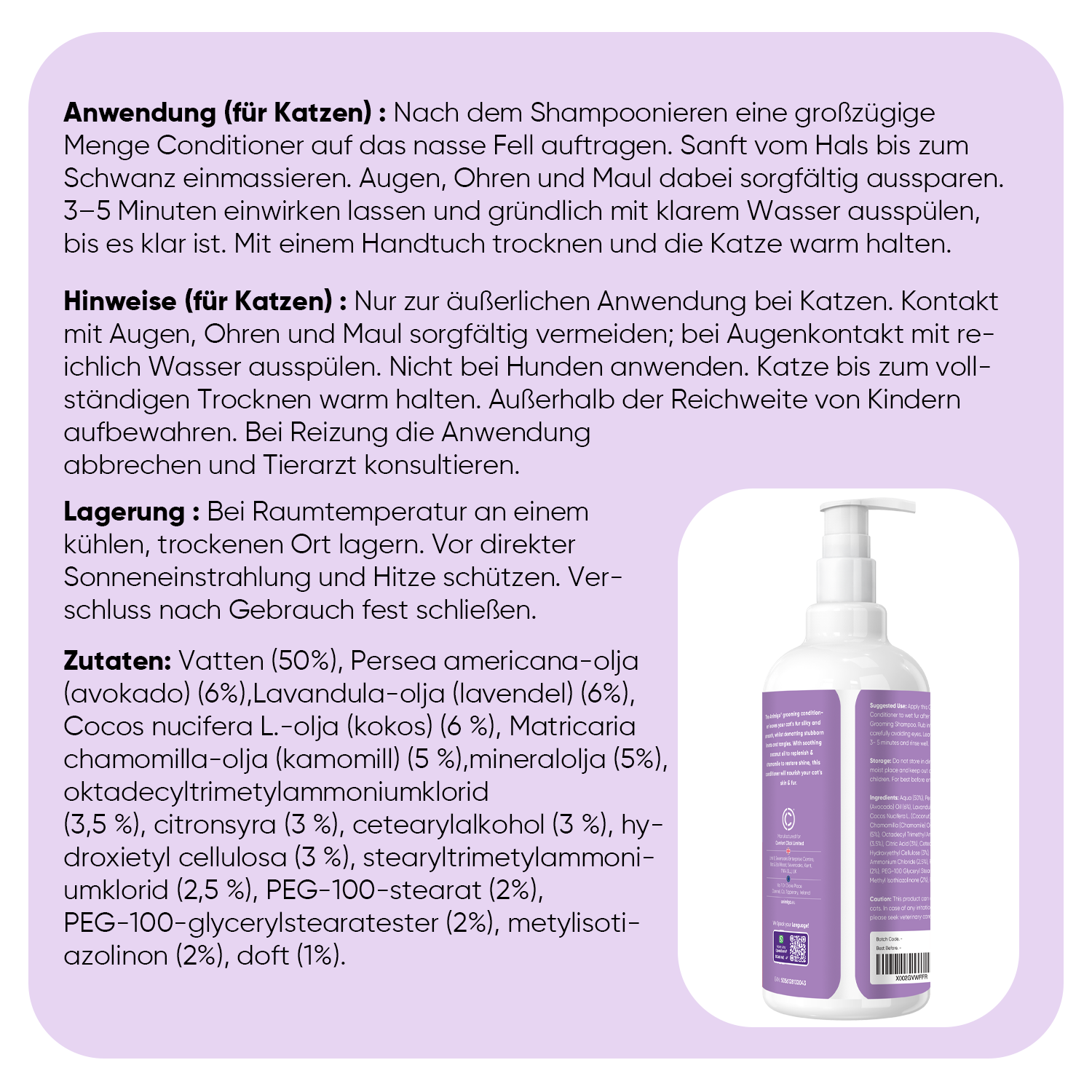 Pflegespülung 500 ml Spülung