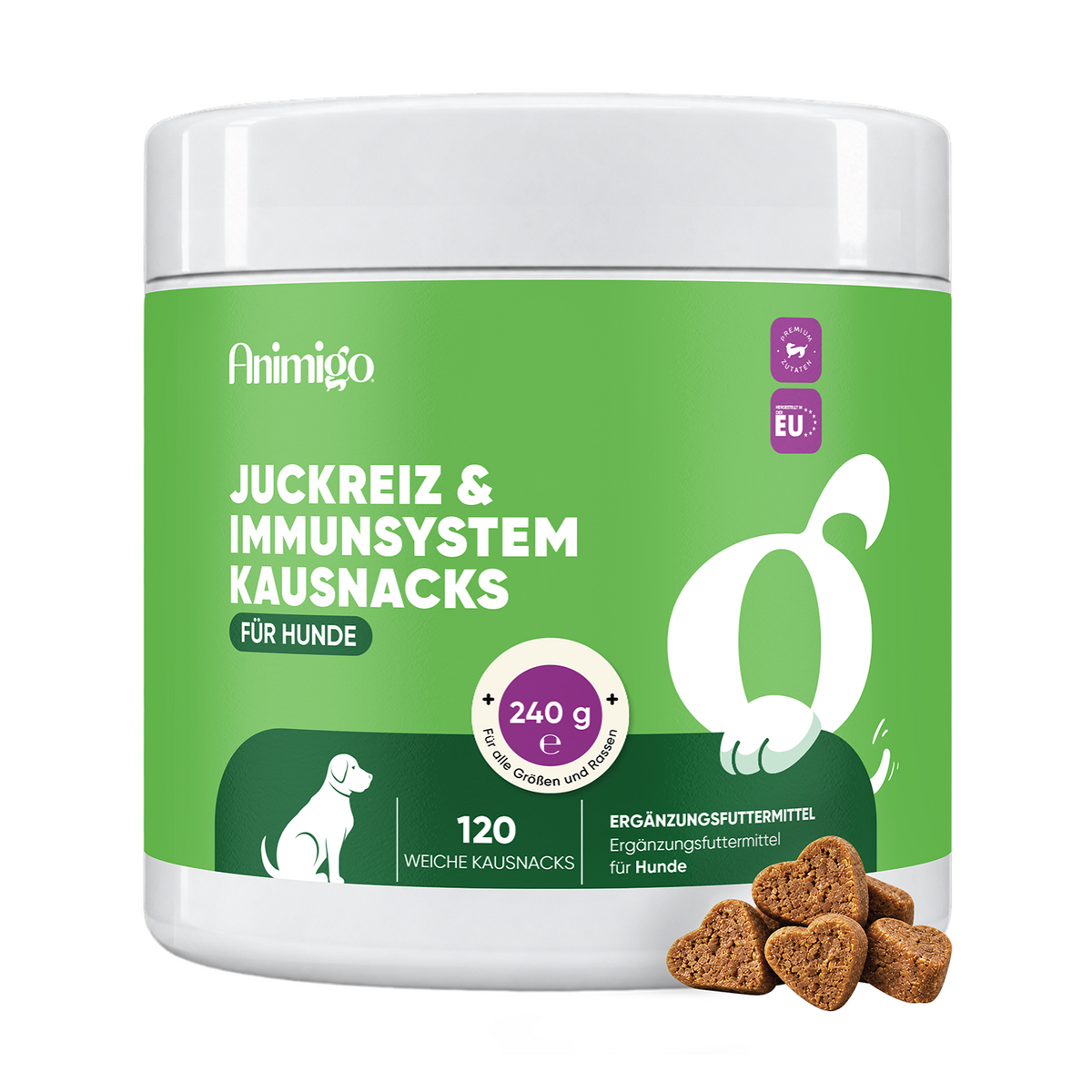Juckreiz und Immunität für Hunde - 120 weiche Kautabletten