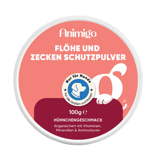 animigo-de-flea-tick-defence-powder-for-dogs-front