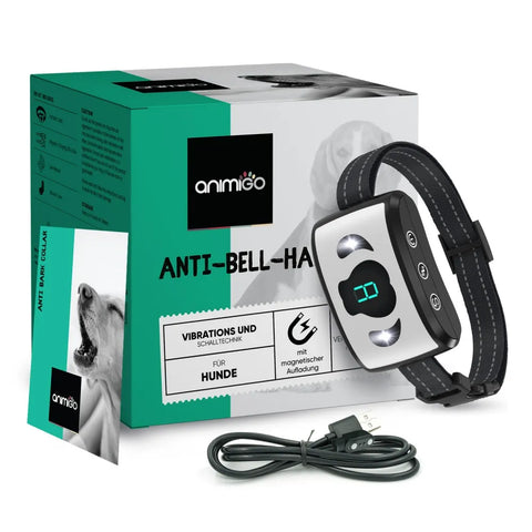 Anti-Bell halsband Hunde Trainingsgert ohne Schocks| Animigo Anti-Bell halsband Hunde Trainingsgert ohne Schocks| Animigo