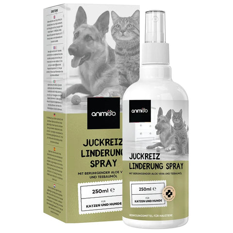 Juckreiz Linderungsspray | Schützt & Beruhigt juckende Haut